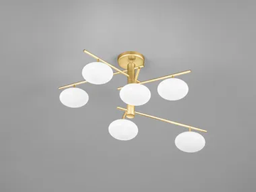 DOLCE H 46 - Metal ceiling lamp by Metal Lux - view 2